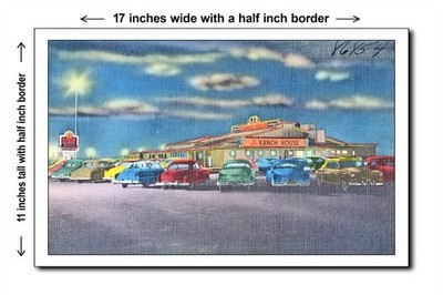 Texas 1940s - J. E. Ranch House . - 11x17 Poster