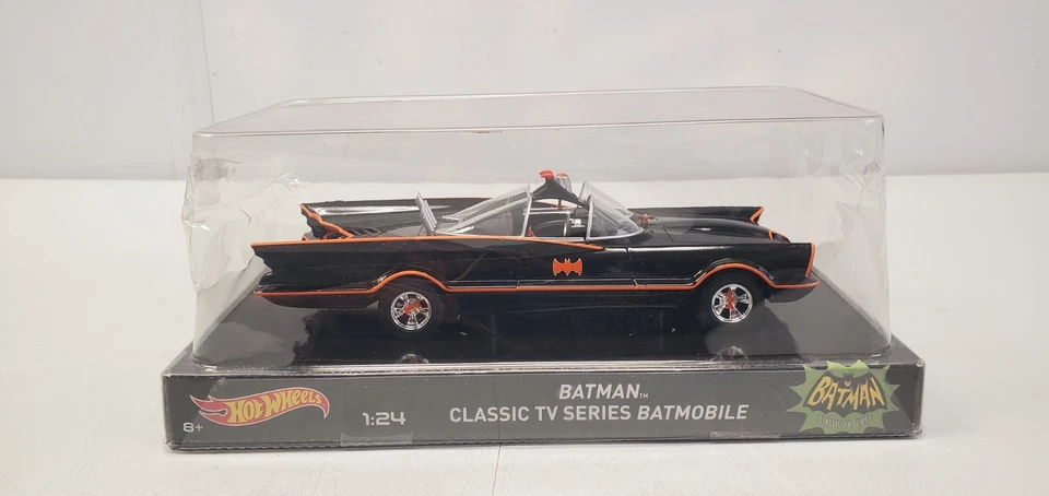 Hot Wheels Batman Classic TV Series Batmobile 1:24 Scale Diecast New  - Image 3 of 4