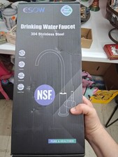 Drinking Water Faucet Lead-Free Water Filter Faucet Non-Air Gap, SUS304 Brushed