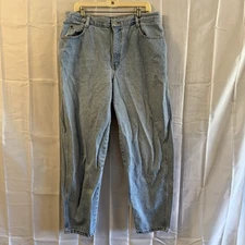 Vintage Gitano Jeans Womens 20W (36x29) High Rise Tapered Mom Stonewash 80s 90s