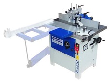 CHARNWOOD W050 Woodworking Spindle Moulder with Sliding Carriage and Tilt Arbor