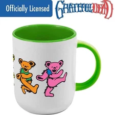 ICUP, Inc. Grateful Dead Dancing Bears 20oz Ceramic Coffee Mug