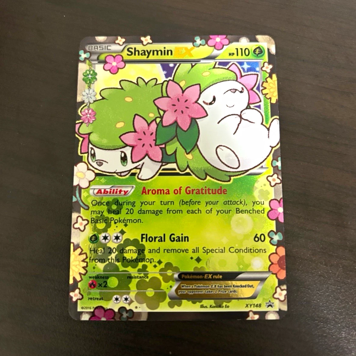 Shaymin Pokémon TCG XY Individual Collectible Card Game Cards for
