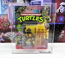 Vintage 1988 TMNT MOC DONATELLO 10 Back Graded CAS 75 Playmates