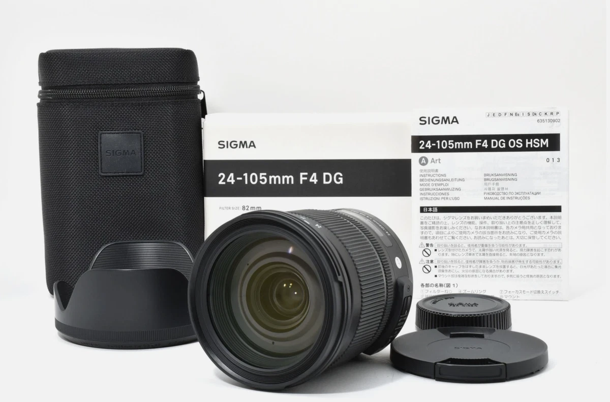 Sigma Camera Lenses for Nikon 24-105mm Focal for sale | eBay