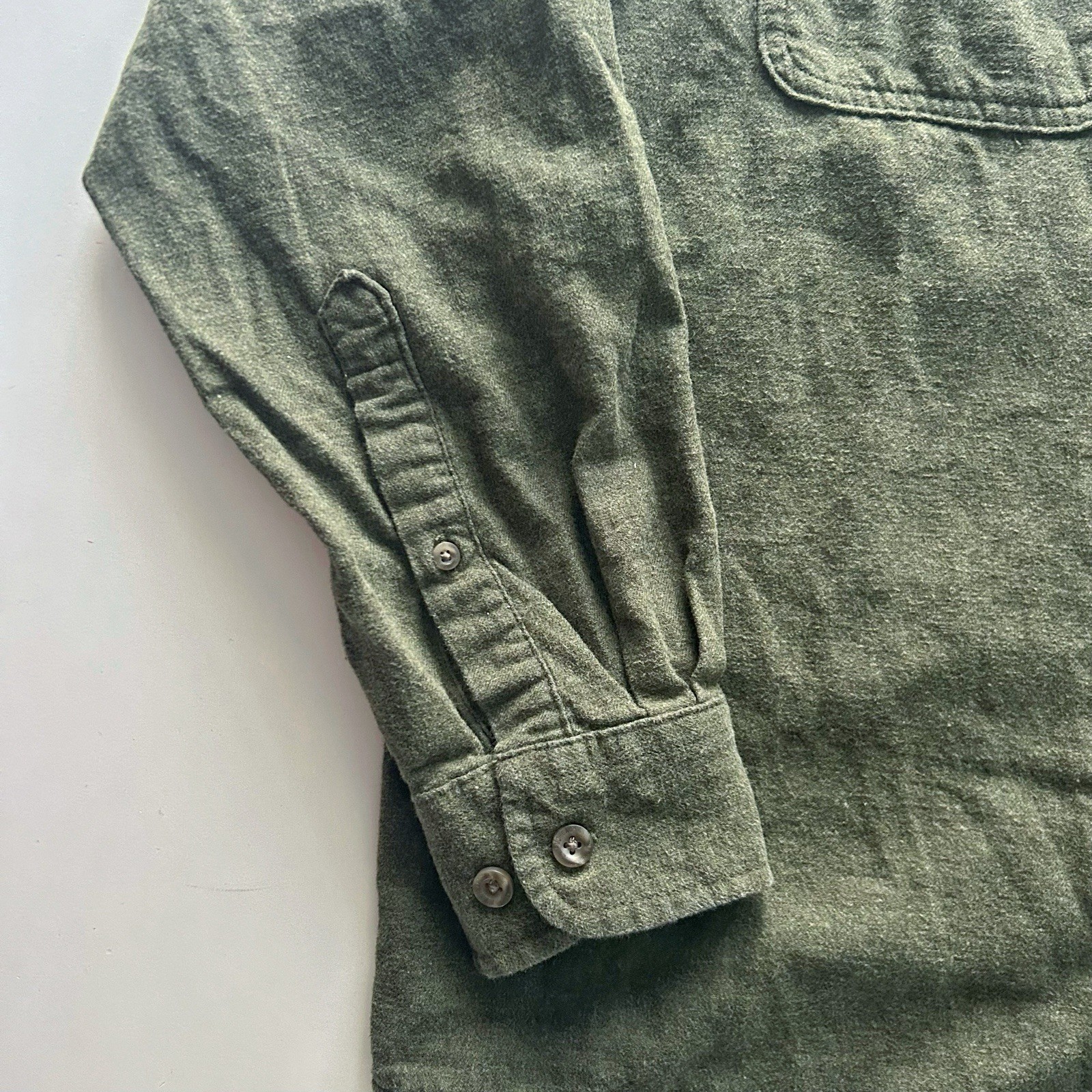 RedHead Green Solid Button Down Shirt Men’s Mediu… - image 4