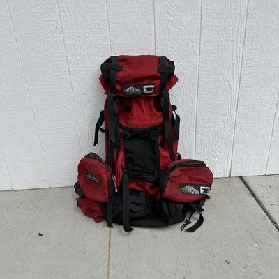 VTG Mountain Smith Golden Colorado USA Hiking Backpack Red Black