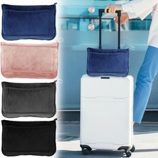 Foldable Travel Pillow and Blanket Set Warm Soft Throw Pillow  Airplane
