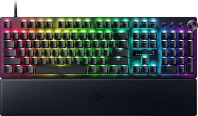 Razer - Huntsman V3 Pro Full Size Wired Analog Optical Linear Switch Gaming K...