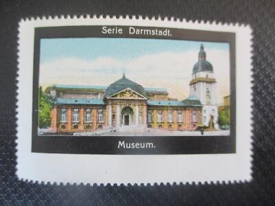 (13289) Reklamemarke - Darmstadt - Museum