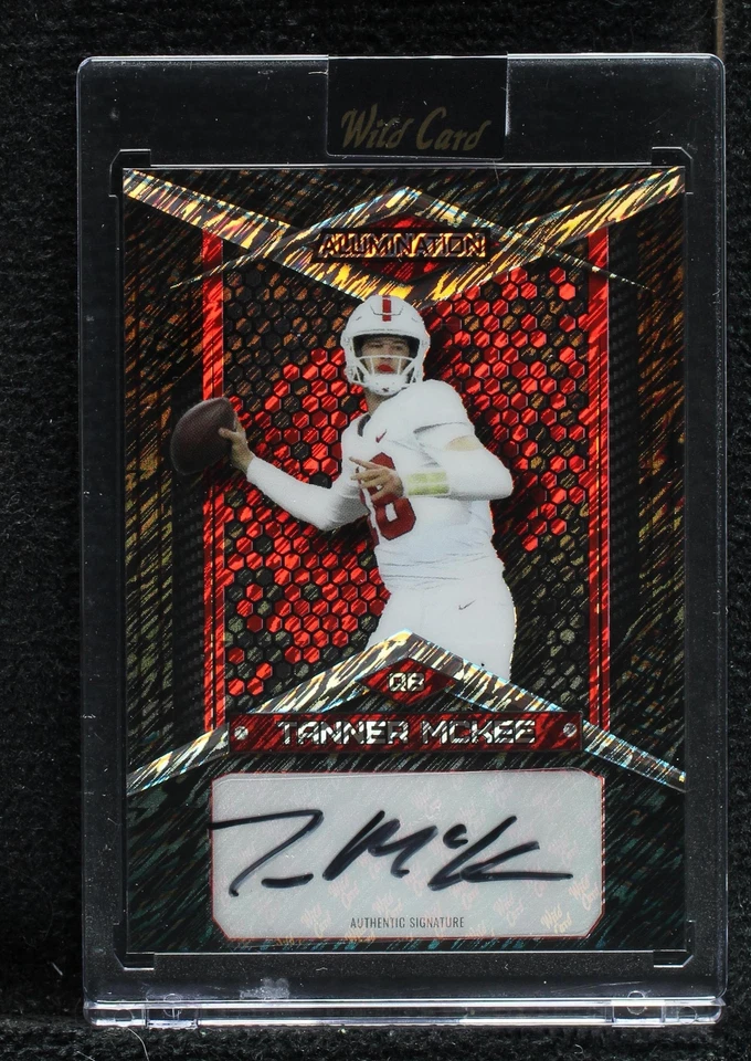 2023 Wild Card Alumination Draft Tanner McKee #AB-106