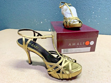 AMALFI BY RANGONI BERNA DISTRESSMENT MEKONG PUMP NOS 6 M WOMENS SHOES