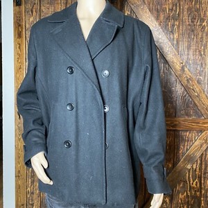 claiborne wool blend peacoat
