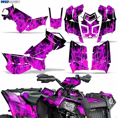 ATV Graphics Kit Decal For Polaris Scrambler 850XP 1000XP 13-22 ICE PUR