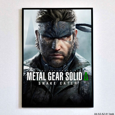 GEAR SNAKE SOLID METAL Δ: EATER Poster OKS [EXCLUSIVE メタルギア 