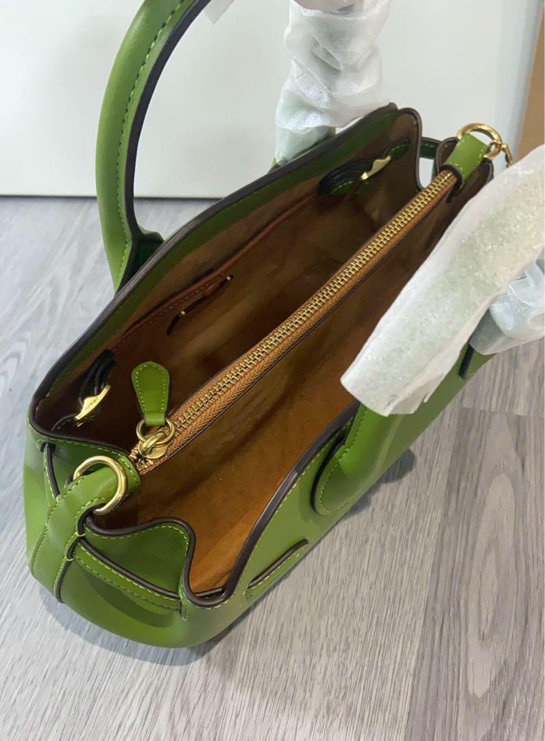 New Coach Empire Carryall 26 Handbag CU066 Green 2way Outlet New Coach Empire Carryall 26 Handbag CU066 Green 2way Outlet
