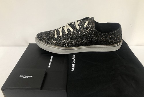 ysl glitter sneakers