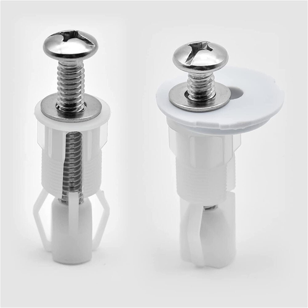 Corrosionresistant Toilet Lid Screws Hinge Bolts Fixing Kit Toilet Lid