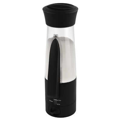 Fox Run Automeasure Adjustable Sugar Dispenser/Shaker Black