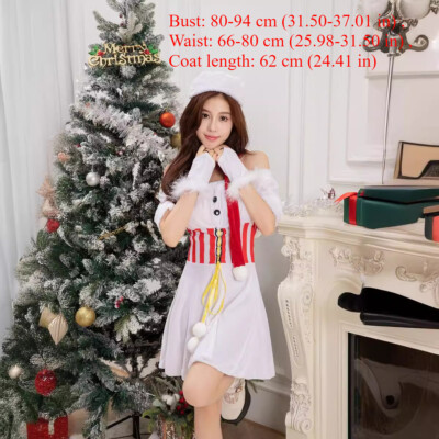 White Christmas Cute Birthday Party Show Women Costumes Outfits Set Skirt Dress | eBay White Christmas Cute Birthday Party Show Women Costumes Outfits Set Skirt Dress | eBay