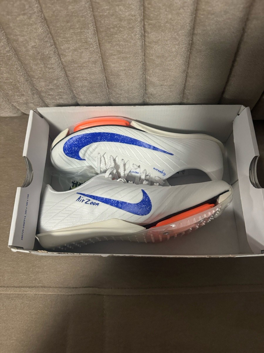 Nike Air Zoom Maxfly 2 FP Blueprint White Track Spikes Nike Air Zoom Maxfly 2 FP Blueprint White Track Spikes