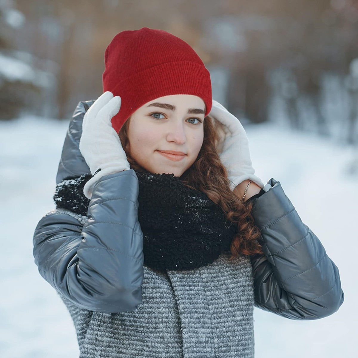 25 Pack Winter Beanie Hats Bulk for Men Women, Wholesale Knit Beanies Cold LYDTICK 25 Pack Winter Beanie Hats Bulk for Men Women  main image 3