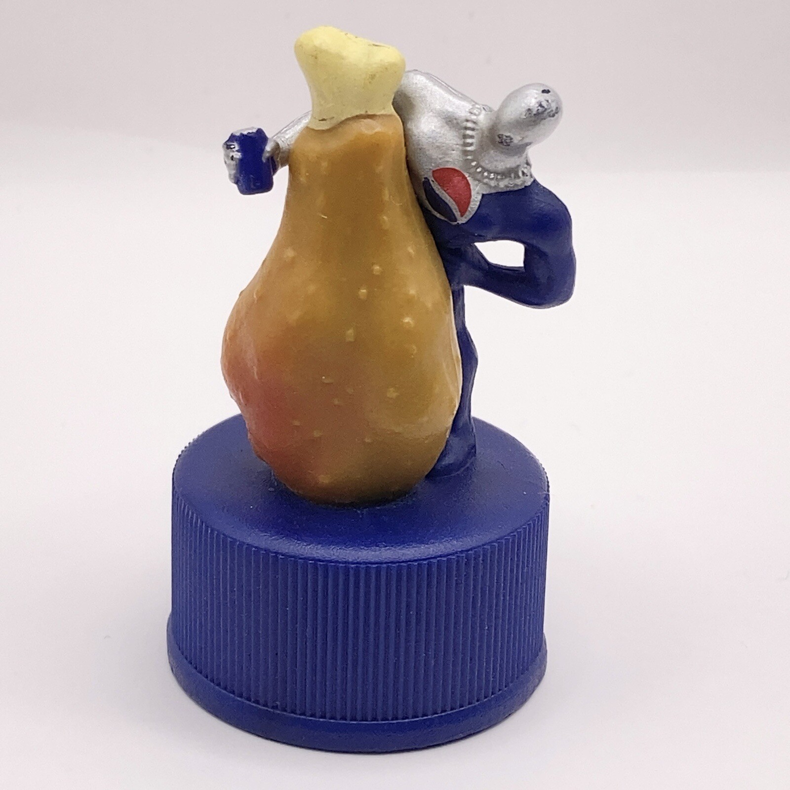 Pepsiman Plástico Mascota Tapa Pepsi Cola Mascota Figura Pollo Frito Japón En...