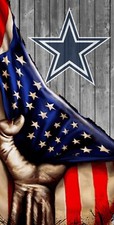 Cowboys cornhole board vinyl wraps