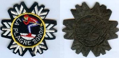 SK2260 - Badge Emblem Ski La Plagne 2000M