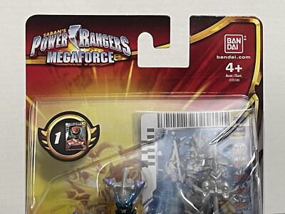 Power Rangers Megaforce Vrak Action Figure with Card 2013 Bandai