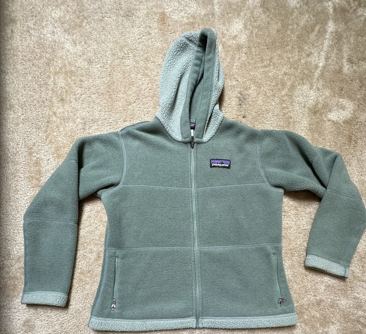Patagonia Synchilla Fleece Hoodie Full Zip Jacket Women's Size