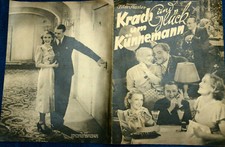 BFK 2610 Programa de Cine Ilustrado Krach und Glück um Künnemann Will Dohm