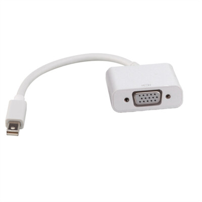 Mini DisplayPort-VGA Adapter, v1.2, Mini DP Stecker - VGA Buchse, Aktiv