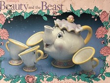 Disney  s Beauty and the Beast - Toy China Tea Set, NRFB 