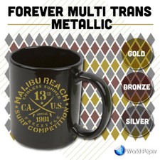 Heat Transfer Paper laser printer Forever MultiTrans Metallic GOLD,SILVER BRONZE