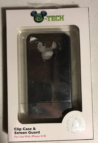 New Disney Parks Authentic Dtech Iphone4 4s Case Mickey Mouse Metallic Ebay