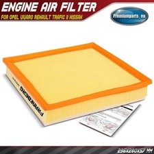 Air Filter for Nissan Primastar Opel Vauxhall Vivaro Renault Trafic II 2001-2023
