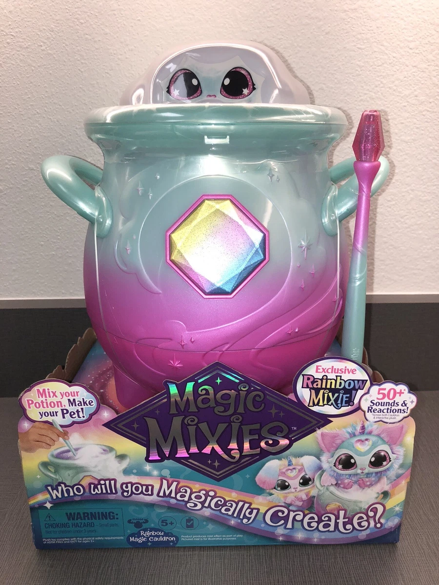 CHRISTMAS!! Magic Mixies Magical RAINBOW Misting Cauldron Interactive Toy  NEW!!