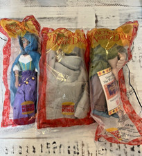 Disney Hunchback of Notre Dame Burger King Toy Quasimodo Hugo Esmeralda lot of 3
