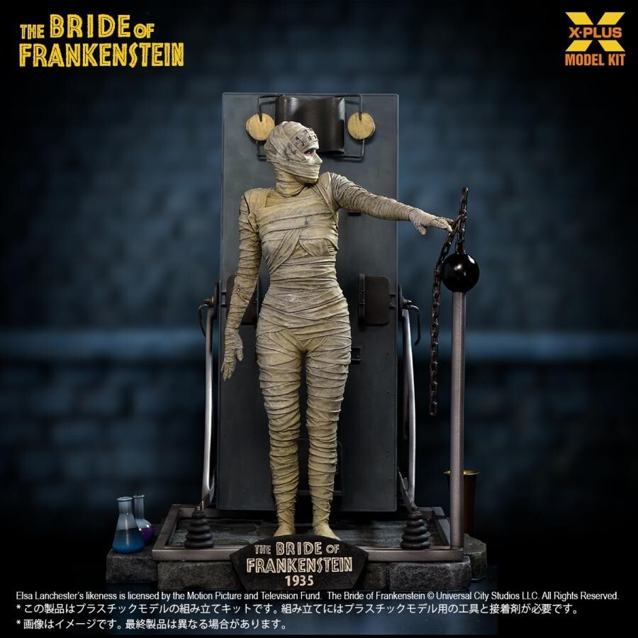 1/8 Scale Bride of Frankenstein Plastic Model Kit Scheduled for