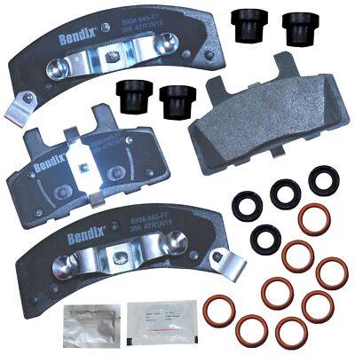 Disc Brake Pad Set-Priority One Semi-Metallic BPR Bendix CFM369