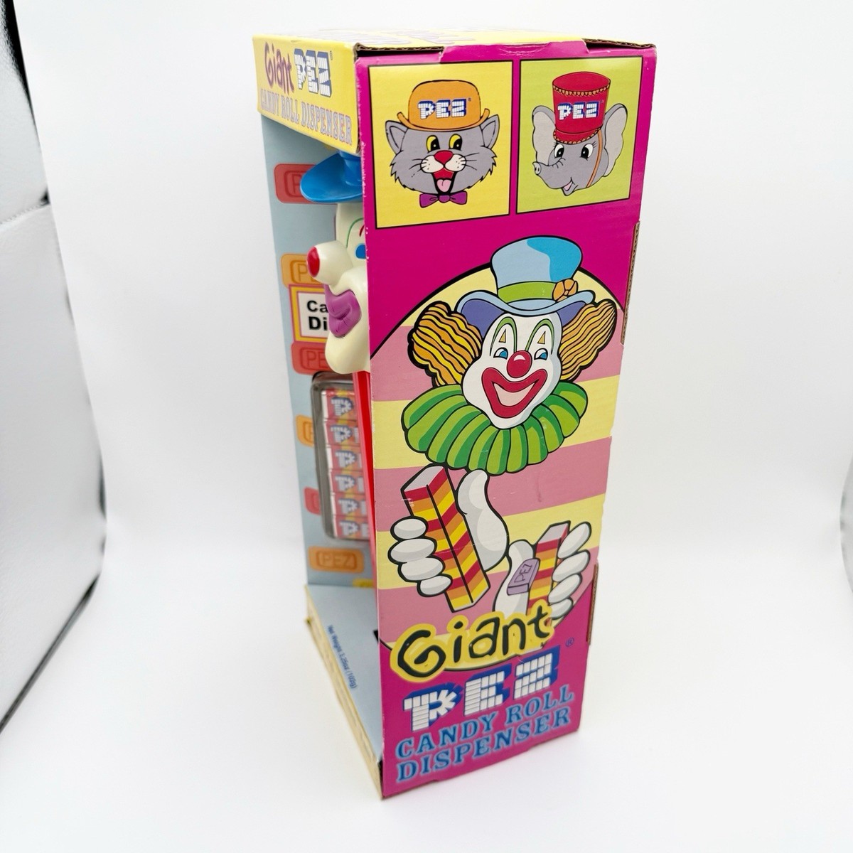 VTG 1999 Giant PEZ Candy Roll Dispenser w/Red 