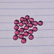 20 Piece 4mm Round Cabochon Loose Gemstone