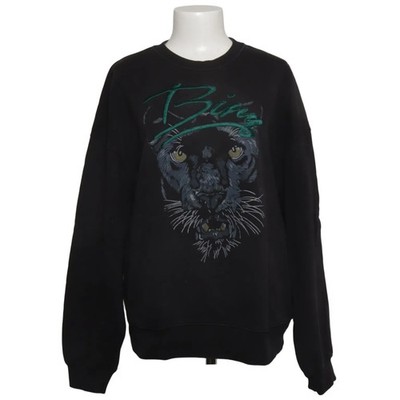 Anine Bing, Sweatshirt, Größe: M, Schwarz/Mehrfarbig, Bio-Baumwolle, Print #FiR