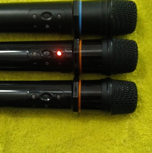 3 Lightspeed Sharemike SM Wireless Handheld Cardioid Dynamic Microphones Black