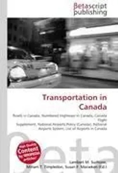 Lambert M. Surhone (U. A.) | Transportation In Canada | Taschenbuch | Englisch-image