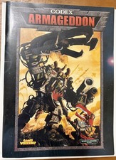 Warhammer 40k Codex Armageddon 2000 Rare Vintage - Free Shipping