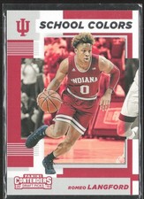 2019 Contenders Draft #9 Romeo Langford School Colors Indiana Hoosiers (B2)
