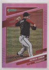 2021 Panini Donruss Holo Pink Patrick Corbin #160