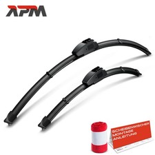 2x Scheibenwischer Wischerblatt Vorne Länge 650/350 mm für Honda Hyundai i30 KIA